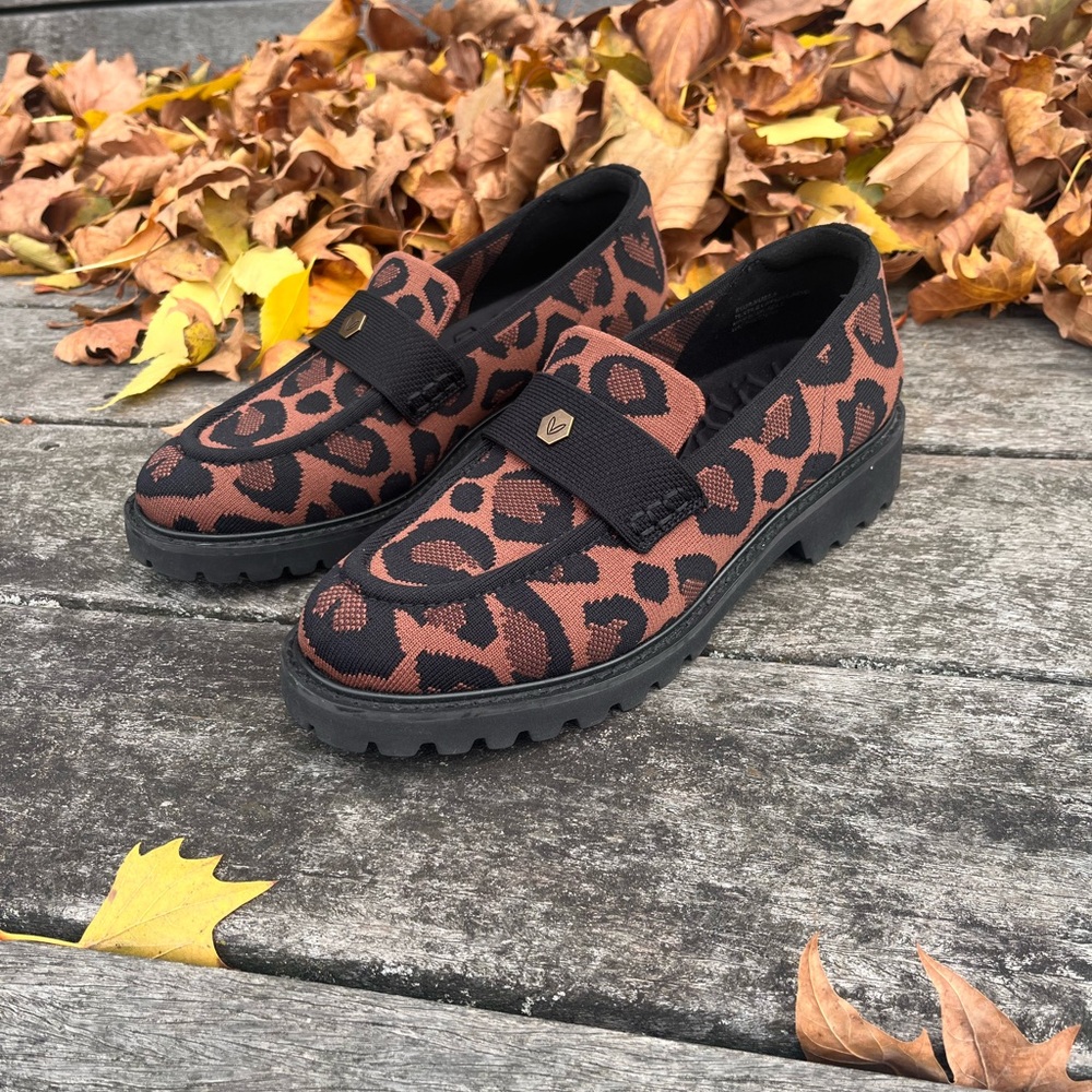 Vivaia Francesca- Leopard Print Women's Loafers